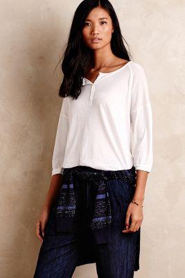 Stateside Pleat-back Raglan Tee