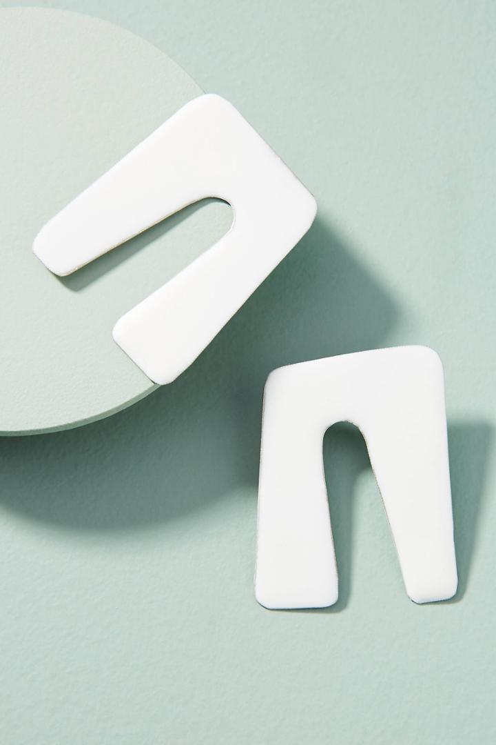 Julie Thevenot Geo Drop Earrings