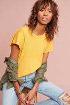 Eri + Ali Pleated-sleeve Sweater Top