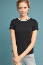 Maeve Sporty Ringer Tee