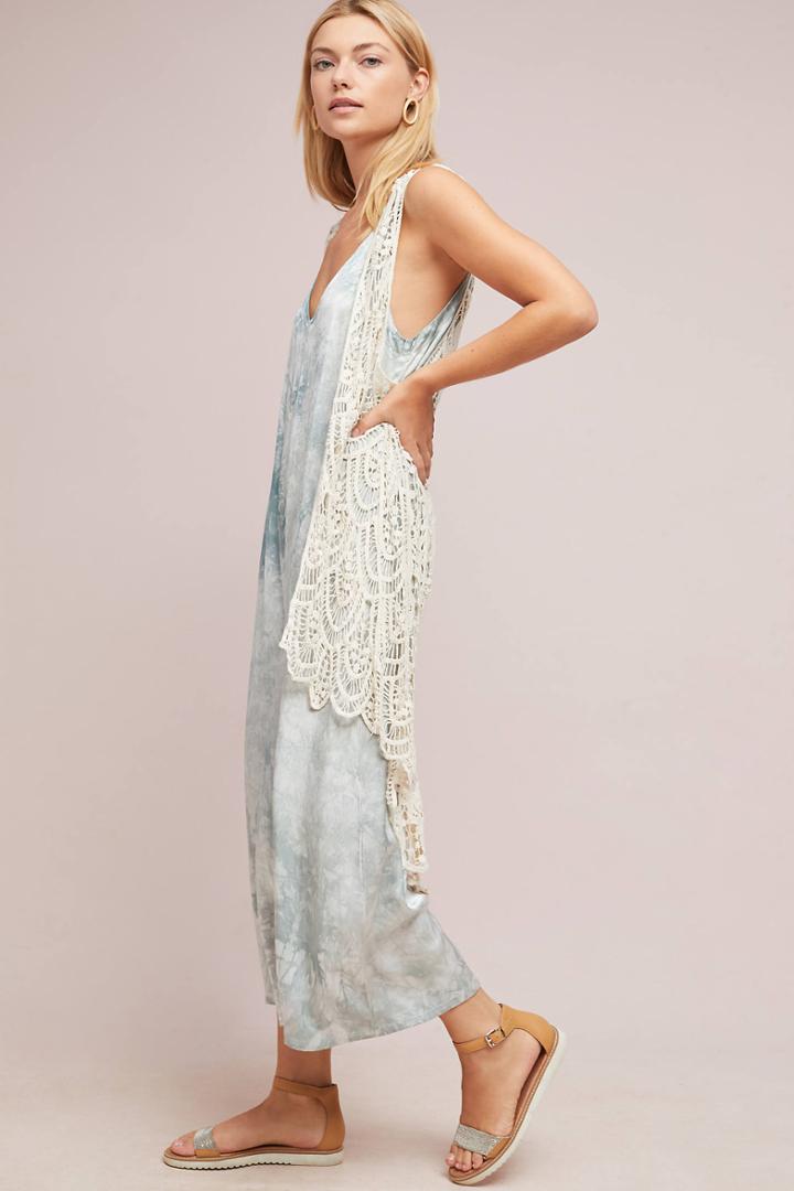 Anthropologie Janice Crocheted Vest