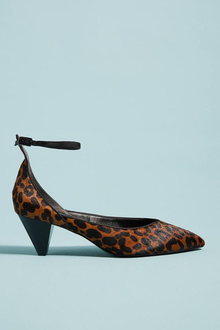 Sarto By Franco Sarto Leopard Coralie Kitten Heels