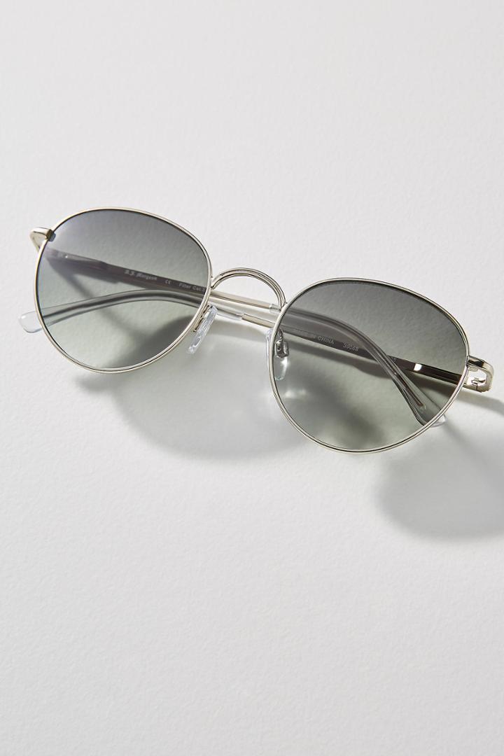 Anthropologie Stella Round Sunglasses