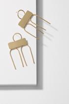 Anthropologie Forked Drop Earrings