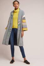 Anouk Grewal Embroidered Patchwork Coat