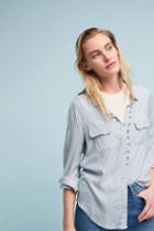 Mcguire Chambray Eyelet Top