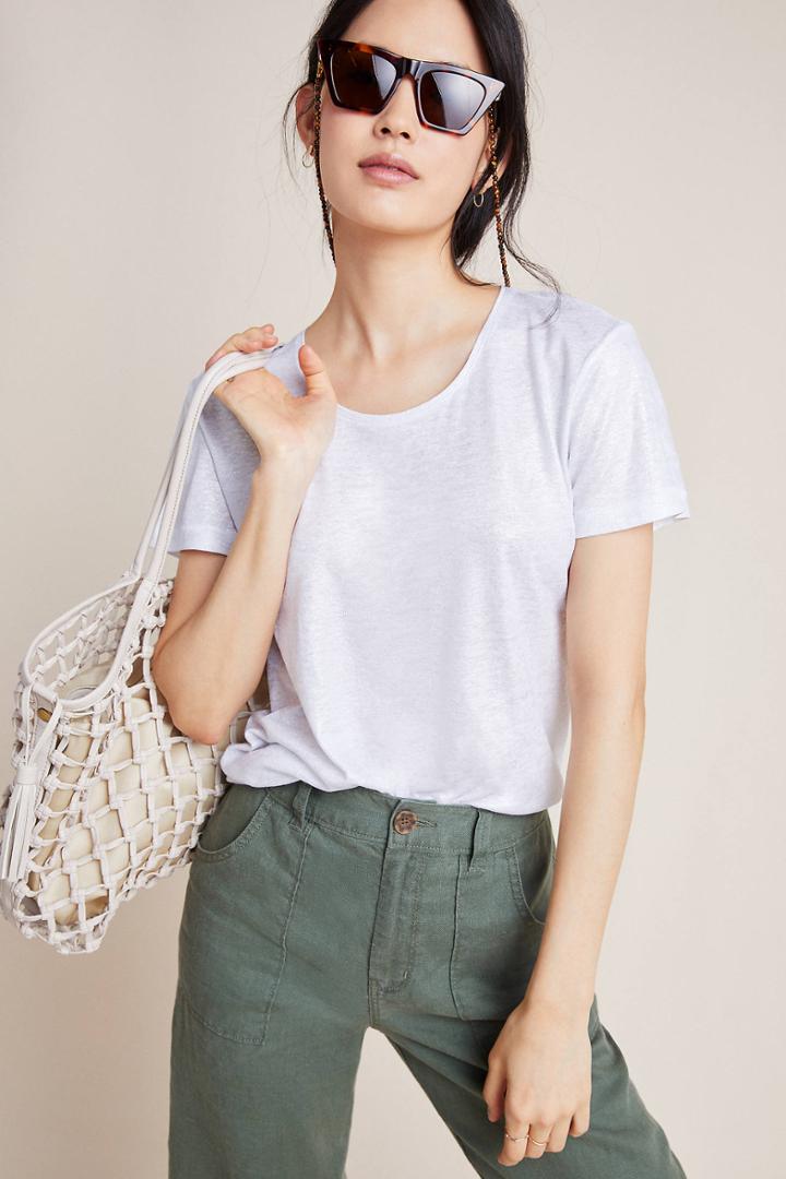 Seen Worn Kept Faye Metallic Tee