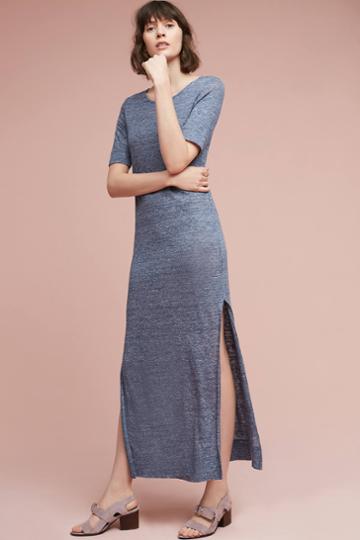 34n 118w Benna Linen Maxi Dress