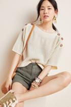 Isla Maude Winslow Buttoned-shoulder Pullover