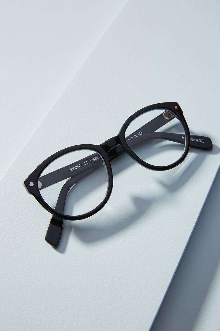 Scojo New York Ebony Ct. Reading Glasses