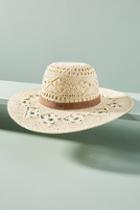 Anthropologie Winsome Woven Floppy Hat