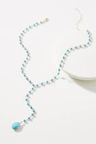 Jemma Sands Crosby Gemstone Lariat Necklace