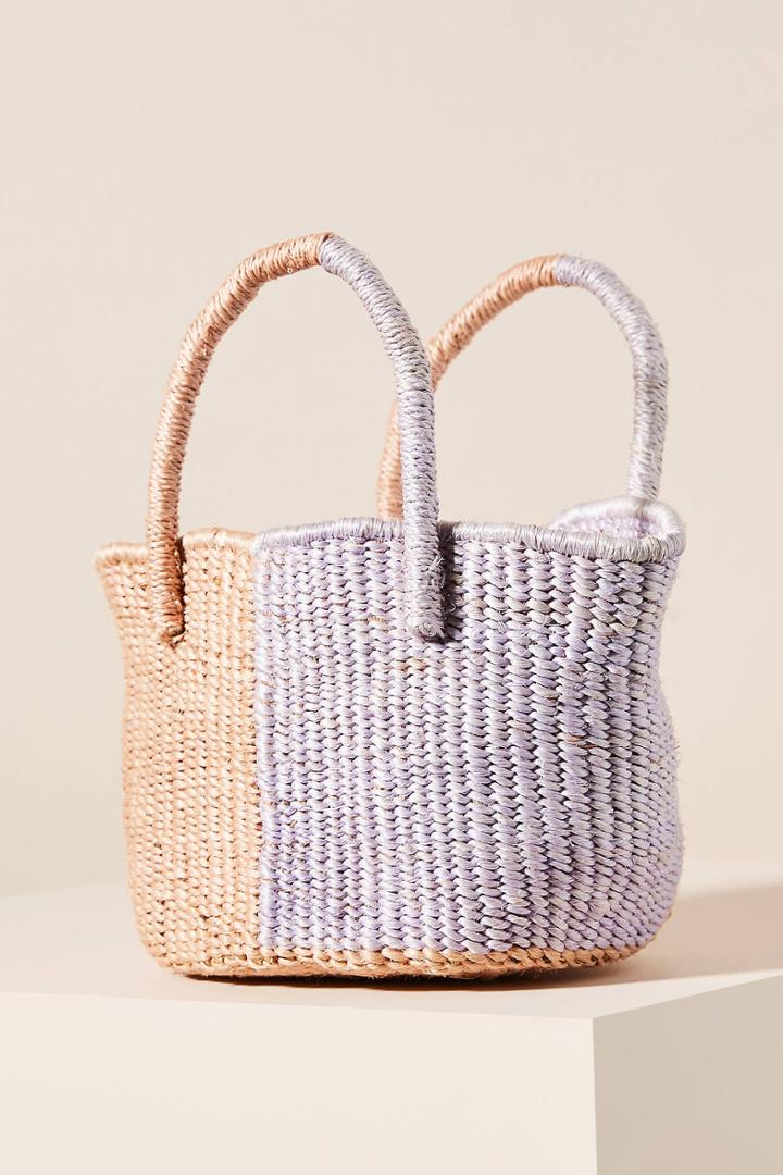 Indego Africa Minnie Raffia Tote Bag
