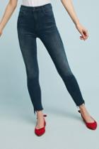 Mother The Stunner Ankle Step Fray High-rise Skinny Jeans