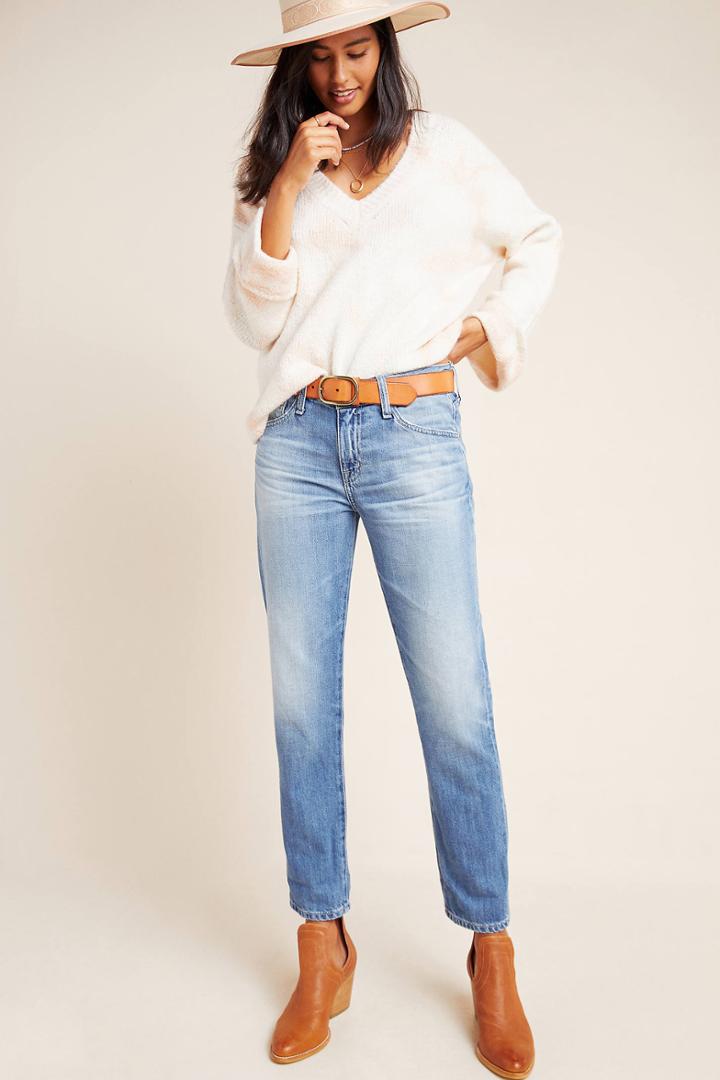 Ag Jeans Ag The Ex-boyfriend Mid-rise Slim Ankle Jeans