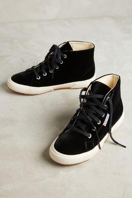 Superga Velvet High-tops