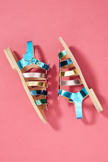 Anthropologie Morena Gabrielli Classic Gladiator Sandals
