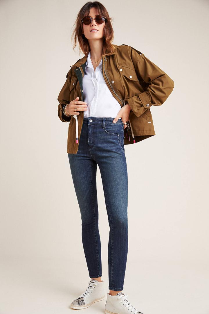 Pilcro And The Letterpress Pilcro Ultra High-rise Denim Leggings