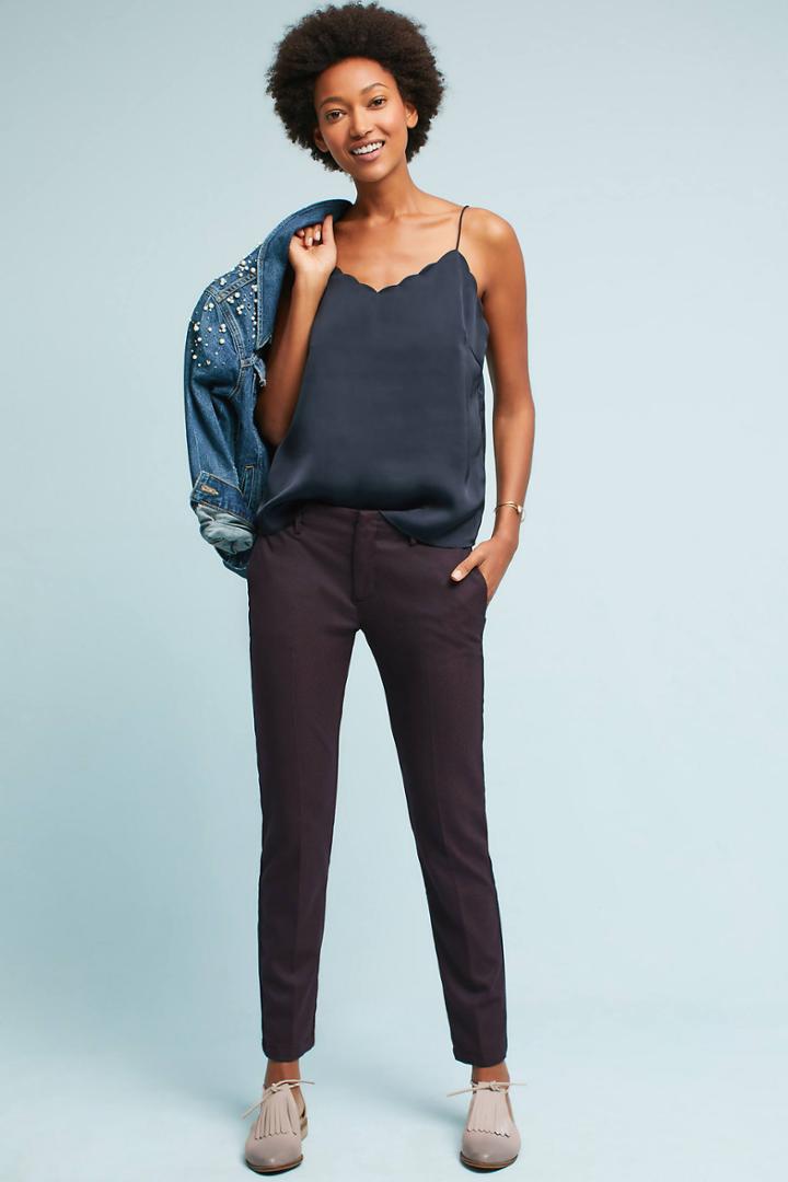 Reiko Lizzy Jacquard Trousers