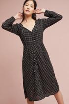 Anthropologie Annie Plaid Midi Dress