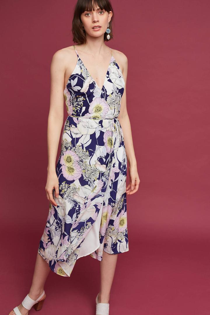 Yumi Kim Philomena Silk Midi Dress