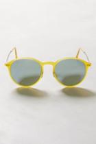 Ray-ban Lightray Round Sunglasses Yellow