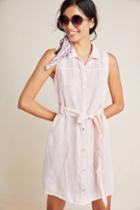 Cloth & Stone Sleeveless Linen Shirtdress