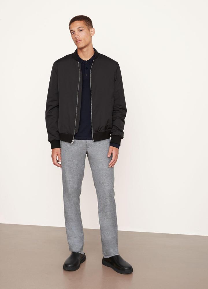 Vince Full Zip Bomber Jacket
