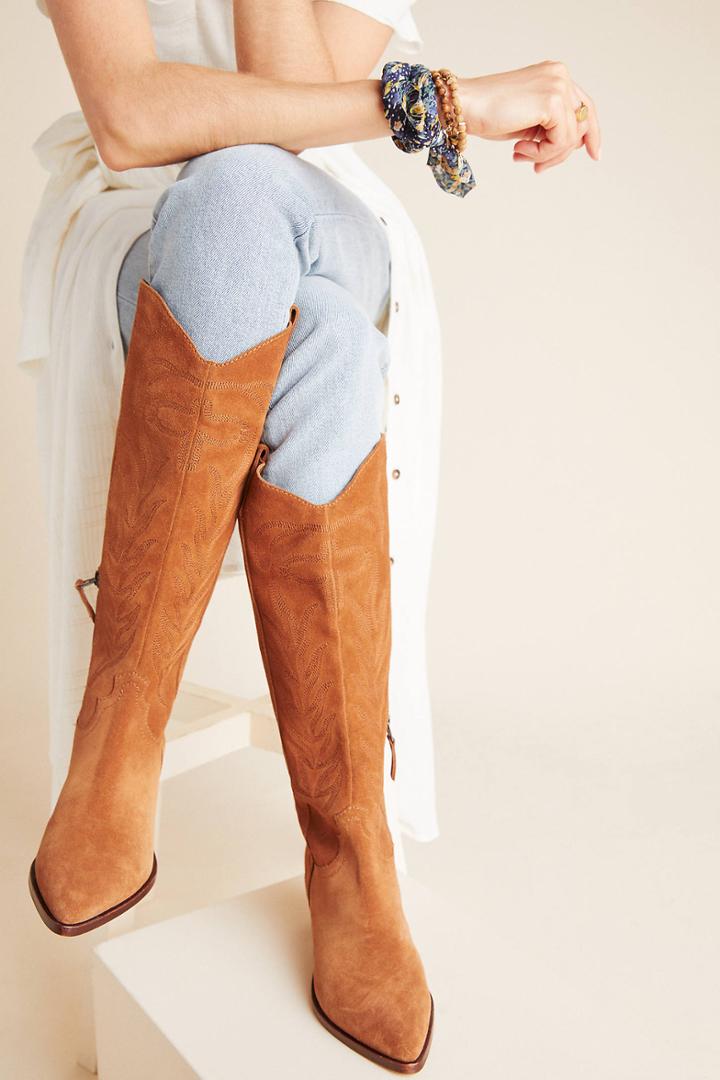 Dolce Vita Soleil Western Knee-high Boots
