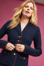 Rosie Neira Wool Buttoned Military Jacket