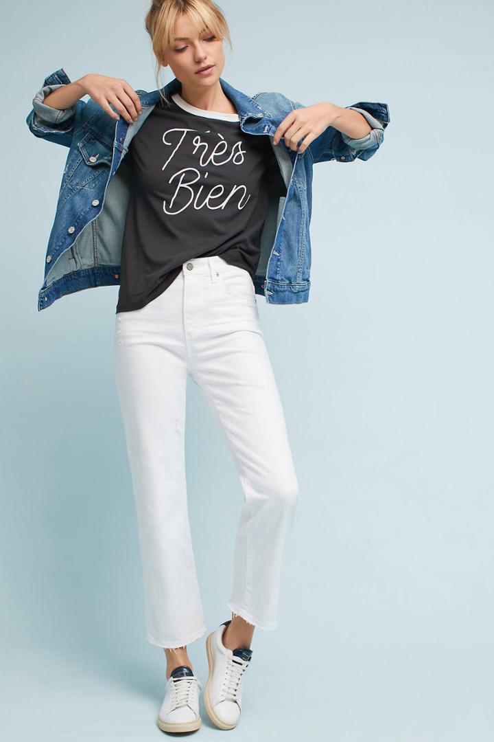 Ag Jeans Ag The Rhett Ultra High-rise Cropped Jeans
