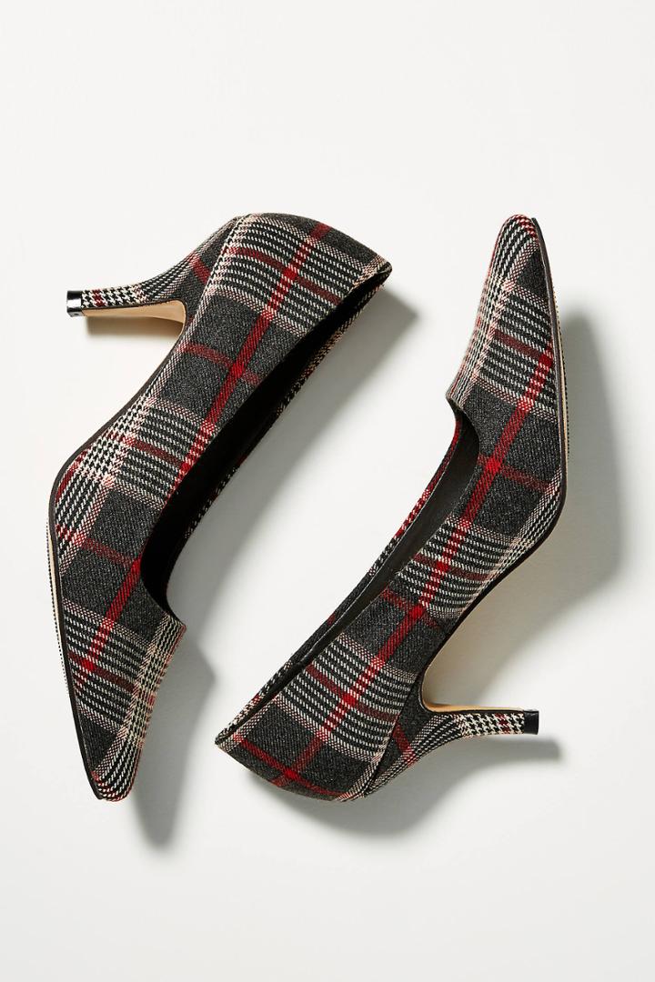 All Black Lady Brooks Heels