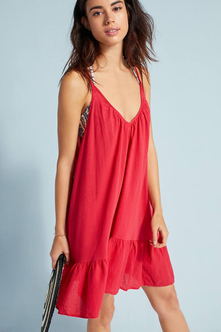 9seed St. Tropez Ruffled Cover-up