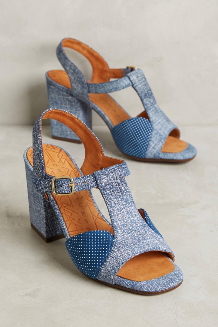 Anthropologie Hl Denim Suede Print T St