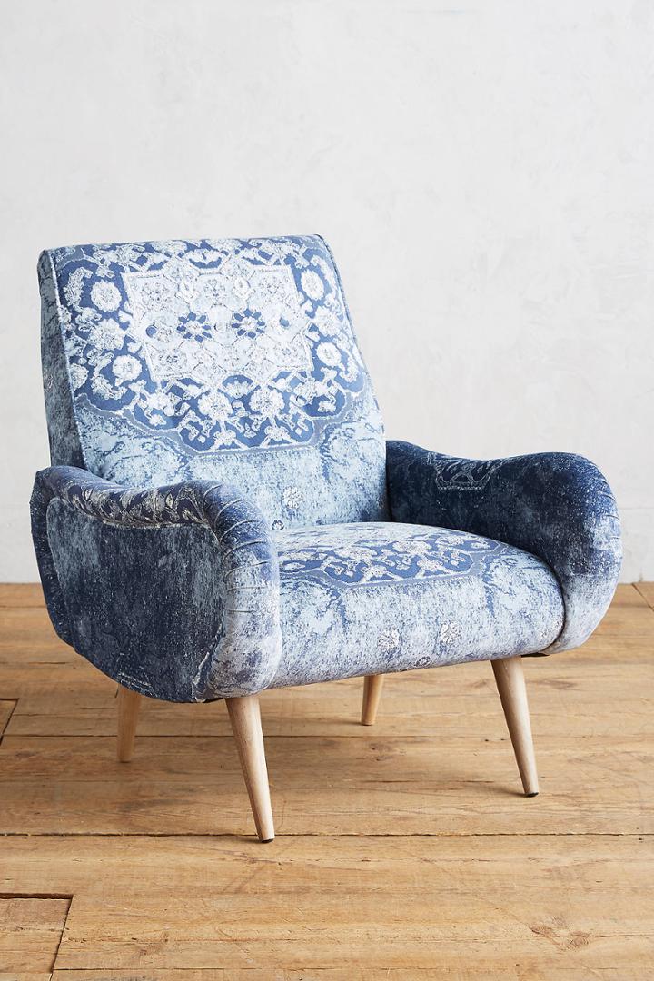 Anthropologie Rug-printed Losange Chair