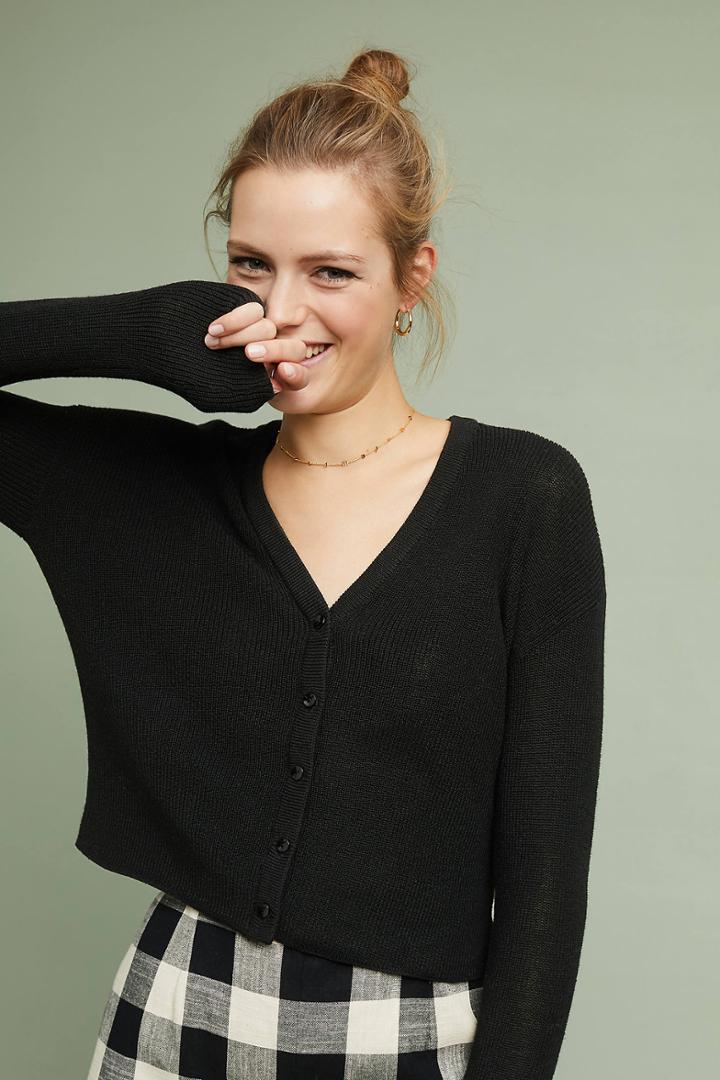 John + Jenn Gillian Cropped Cardigan