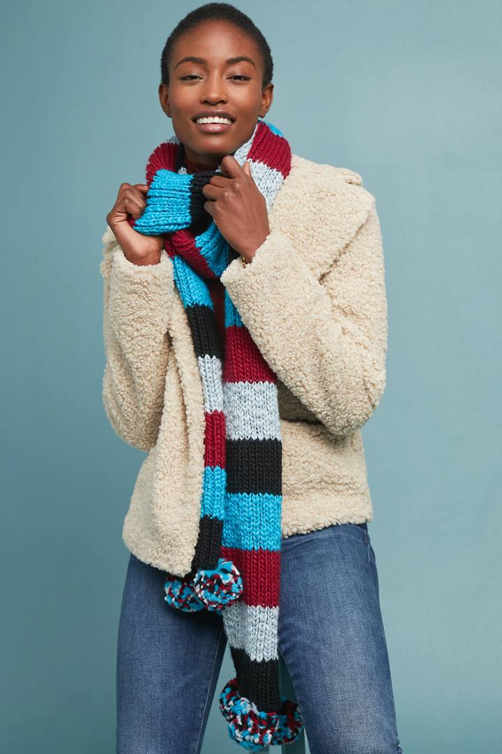 Genie By Eugenia Kim Laynie Striped Scarf