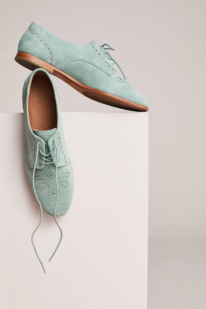 Frye Terri Perforated Oxfords