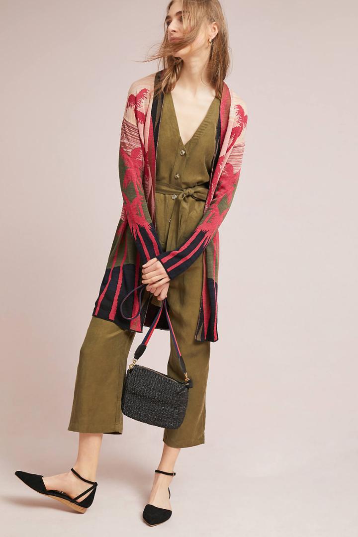 Scotch & Soda Palm Intarsia Cardigan