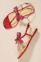 Vicenza Bandana Bow Thong Sandals