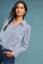 Sunday In Brooklyn Poplin Striped Top