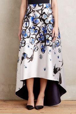 Sachin + Babi Amethyst Garden Ball Skirt