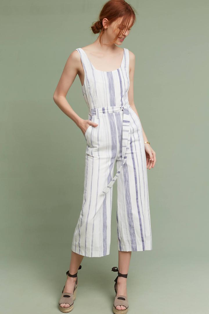 Joa Daena Cropped Jumpsuit
