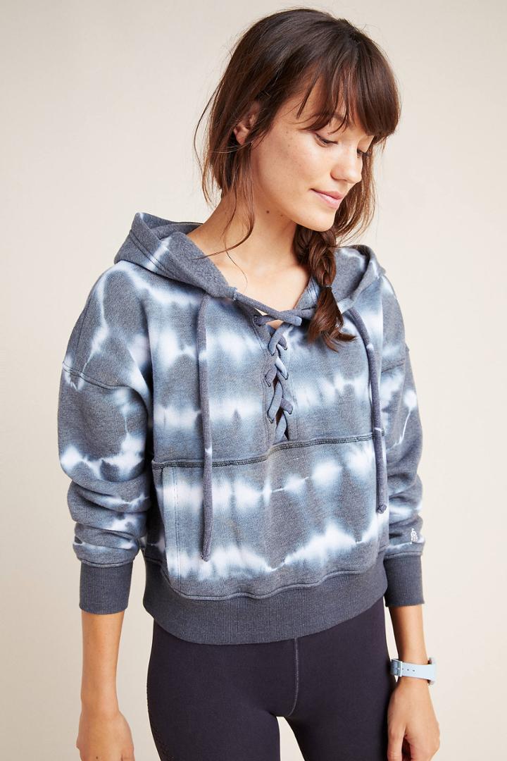 Free People Movement Tie-dyed Believer Hoodie