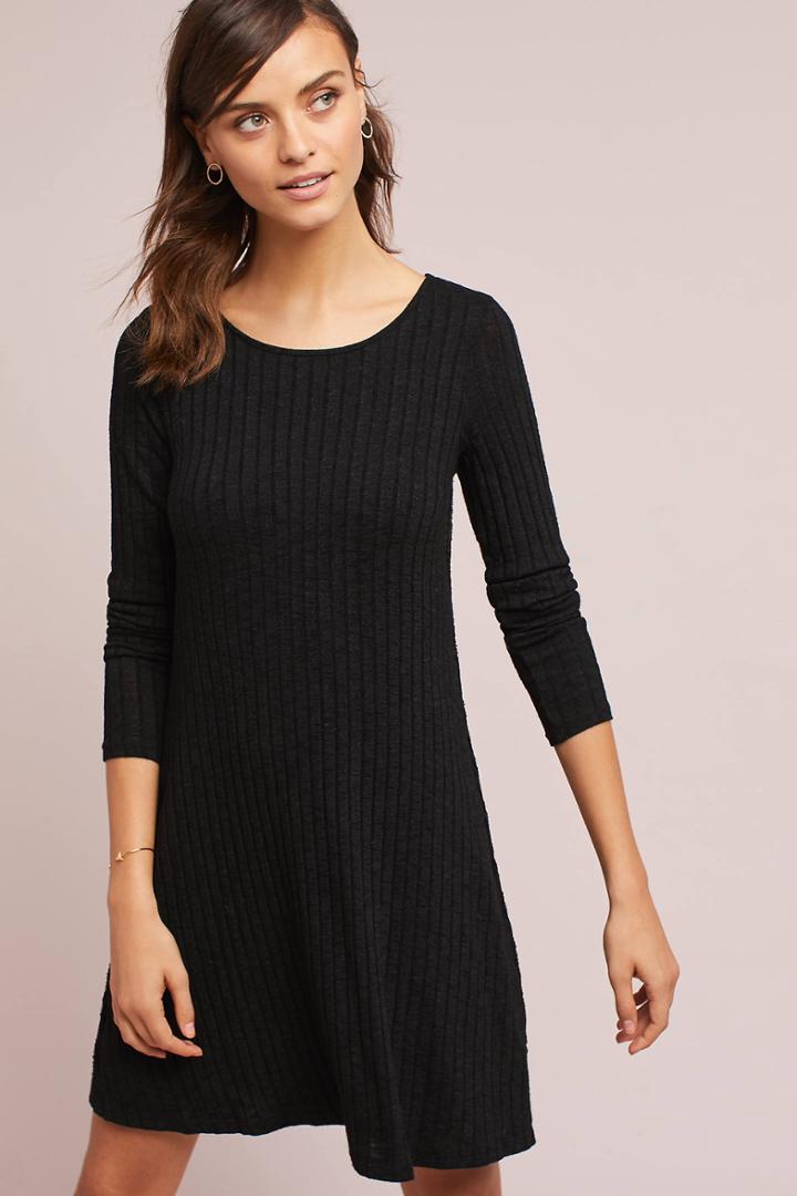 Michael Stars Ribbed Swing Dress