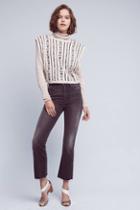 Mother Hustle Ultra High-rise Ankle Fray Jeans