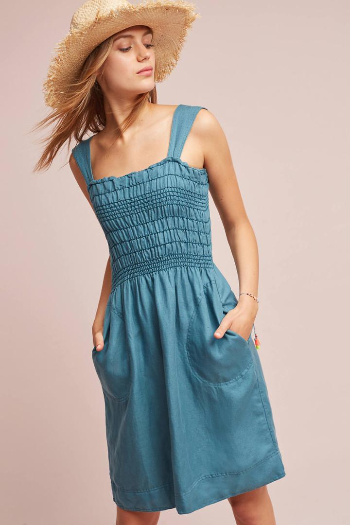 Maeve Carlie Smocked Dress