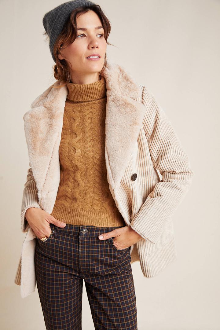 Indi & Cold Meredith Corduroy Coat