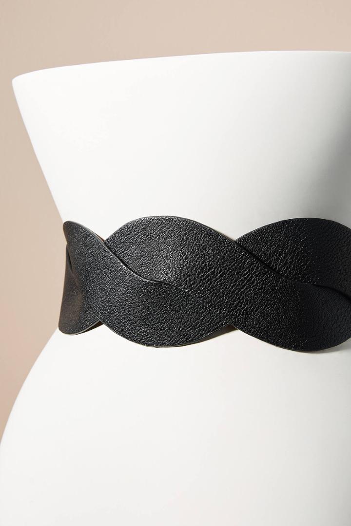 Anthropologie Woven Infinity Belt
