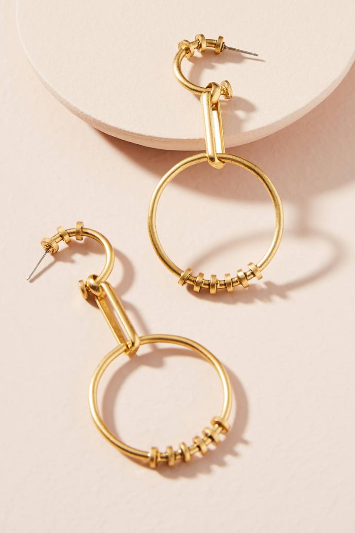 Elizabeth Cole Cayo Drop Earrings